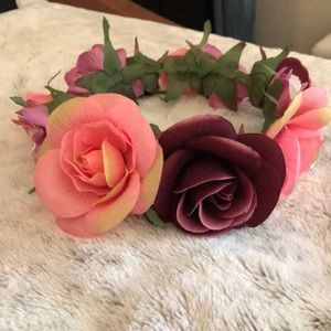 Floral headpiece